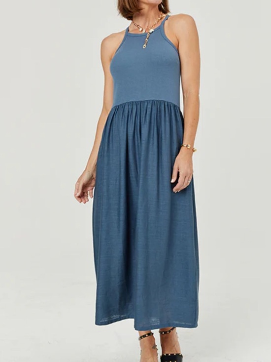 Shebird Dresses & Skirts - SHEBIRD The Lola Linen Bra Dress Size 5 M/L